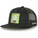 mutzen-flach-schwarz-snapback-rick-sanchez-rick-und-morty-von-capslab
