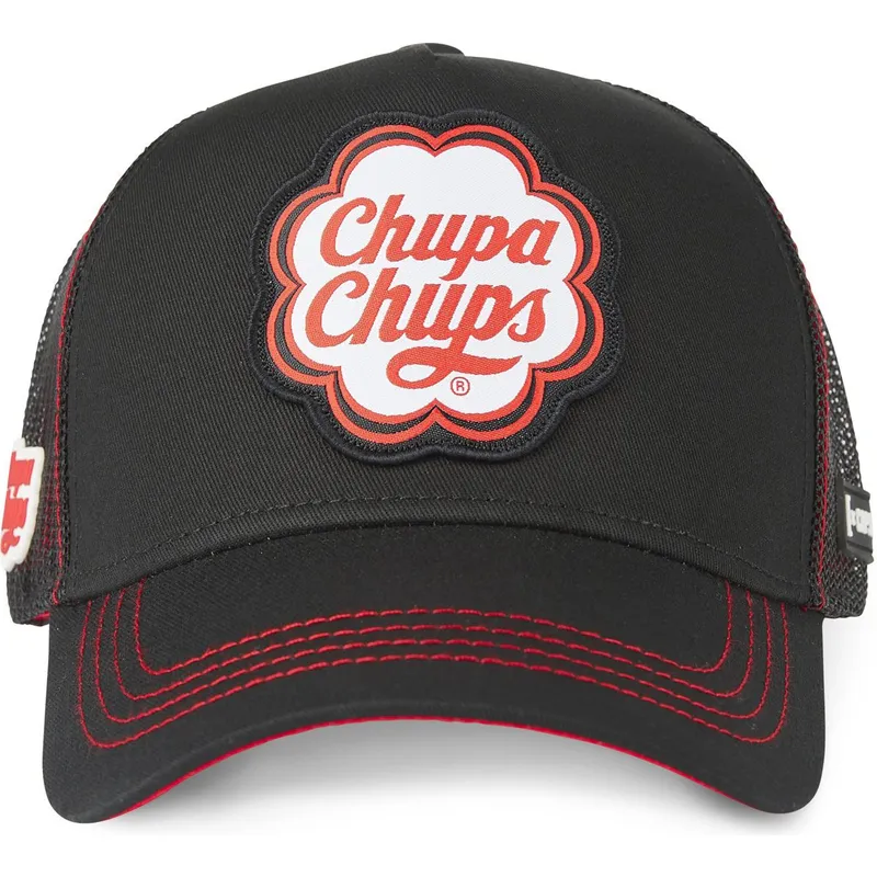 schwarze-und-rote-trucker-kappe-cc1-chupa-chups-von-capslab schwarze-und-rote-trucker-kappe-cc1-chupa-chups-von-capslab