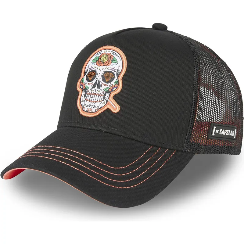 schwarze-trucker-kappe-cc7-chupa-chups-von-capslab schwarze-trucker-kappe-cc7-chupa-chups-von-capslab