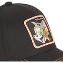 capslab-curved-brim-tom-and-jerry-tj3-looney-tunes-black-adjustable-cap