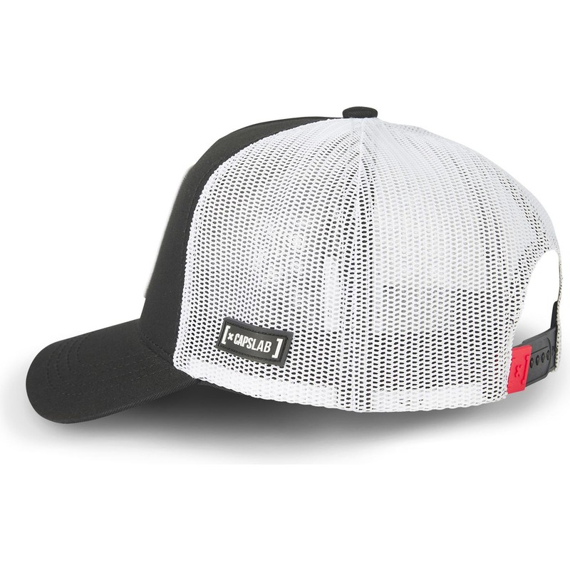 capslab-mario-kart-dri2-super-mario-bros-black-and-white-trucker-hat