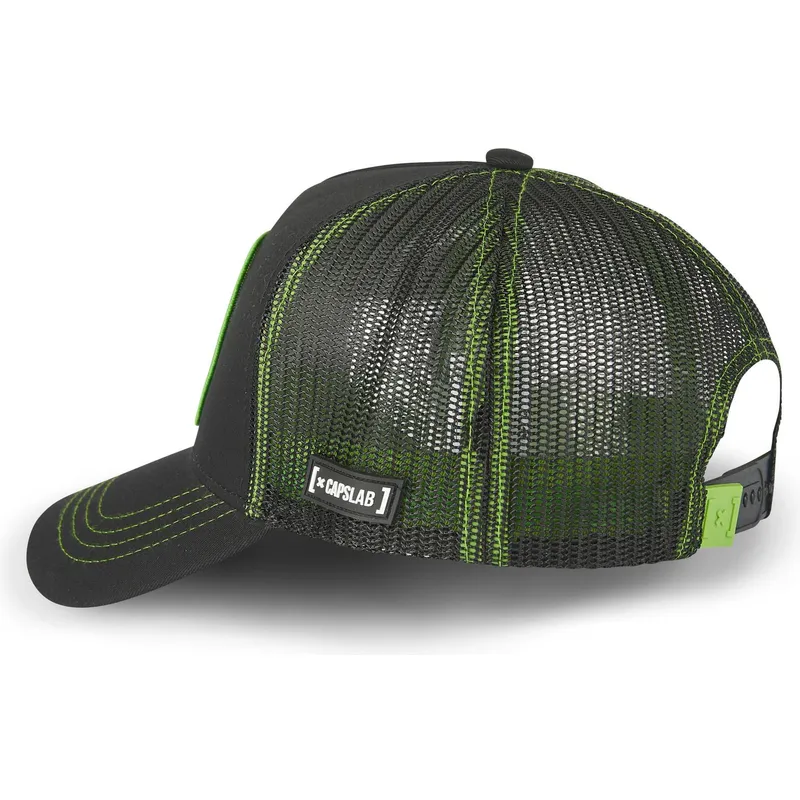 schwarze-trucker-cap-luigi-kart-lui1-super-mario-bros-von-capslab