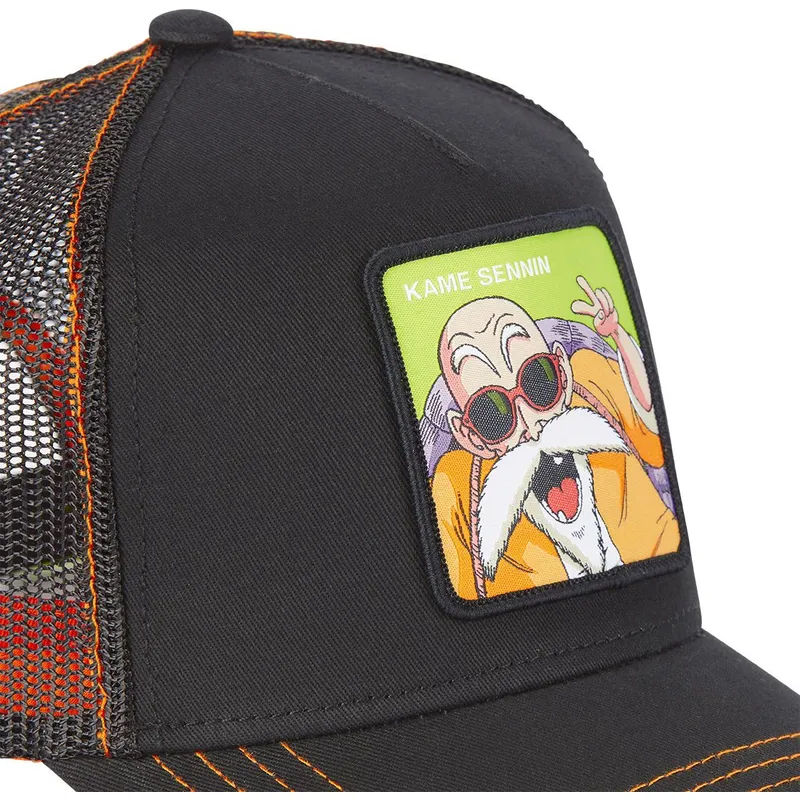 schwarze-trucker-kappe-master-roshi-db3-kam1-dragon-ball-von-capslab