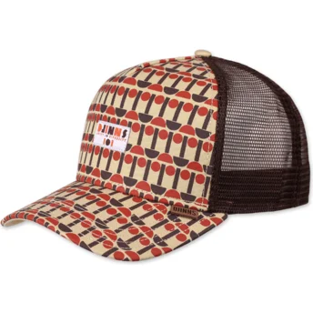 Mützen gebogen braun snapback Unity In Diversity HFT IOI von Djinns
