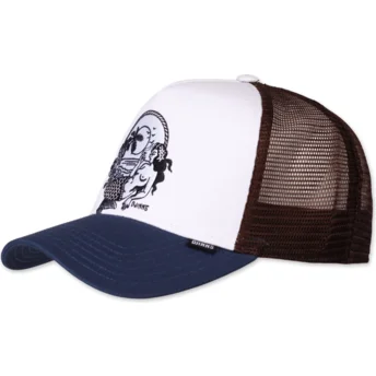 Mützen gebogen weiß snapback Lazy Mermaid HFT Lazy Days Are The Best Days von Djinns