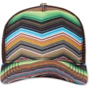 djinns-hft-psycho-zigzag-brown-trucker-hat