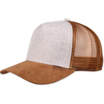 Mützen gebogen braun snapback HFT Suelin von Djinns