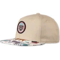 mutzen-flach-beige-snapback-von-djinns