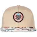 mutzen-flach-beige-snapback-von-djinns