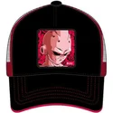 mutzen-gebogen-schwarz-snapback-kid-buu-dragon-ball-von-capslab