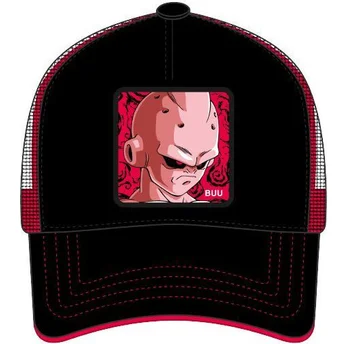 mutzen-gebogen-schwarz-snapback-kid-buu-dragon-ball-von-capslab
