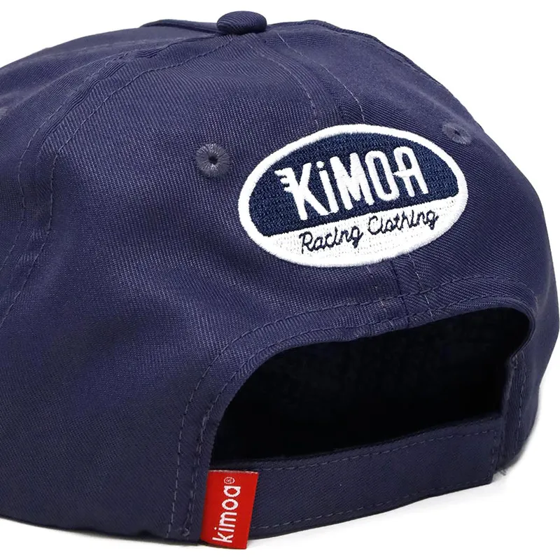 marineblaue-verstellbare-flatcap-racing-14-von-kimoa marineblaue-verstellbare-flatcap-racing-14-von-kimoa