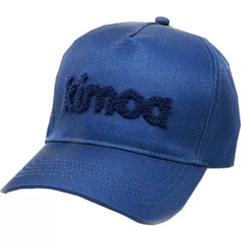 kimoa-curved-brim-minimal-navy-blue-adjustable-cap