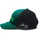 grune-und-schwarze-verstellbare-curved-cap-fernando-alonso-von-aston-martin-formula-1-von-kimoa