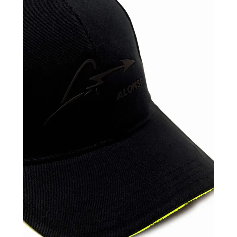 mutzen-gebogen-schwarz-verstellbares-band-fernando-alonso-der-aston-martin-formula-1-von-kimoa mutzen-gebogen-schwarz-verstellbares-band-fernando-alonso-der-aston-martin-formula-1-von-kimoa