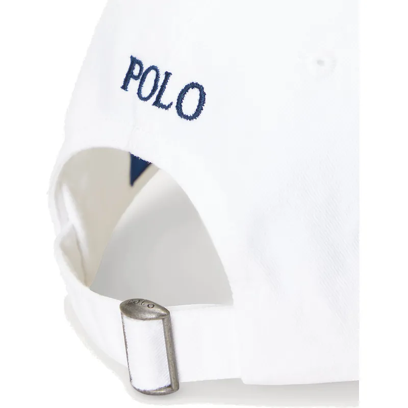 weisse-verstellbare-curved-cap-mit-blauem-logo-cotton-chino-classic-sport-von-polo-ralph-lauren