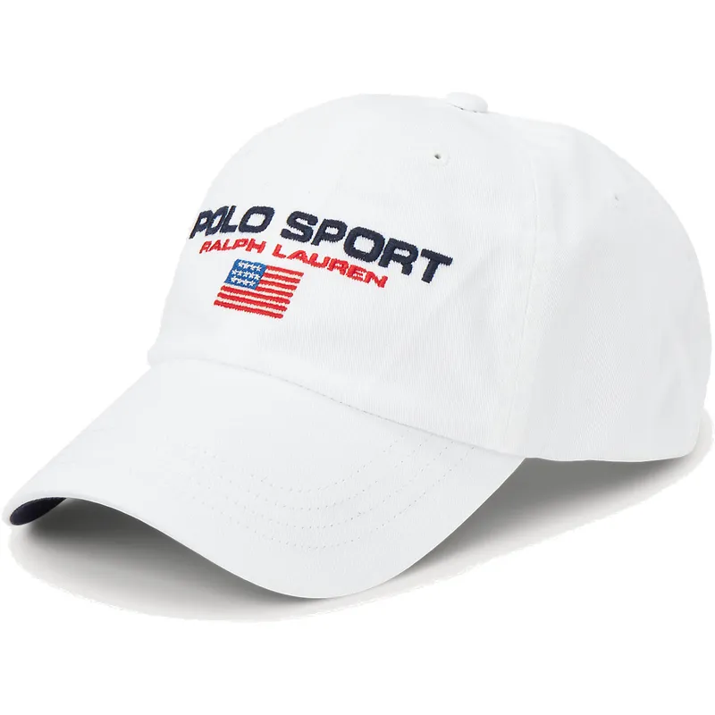 mutzen-gebogen-weiss-verstellbares-band-von-polo-ralph-lauren mutzen-gebogen-weiss-verstellbares-band-von-polo-ralph-lauren
