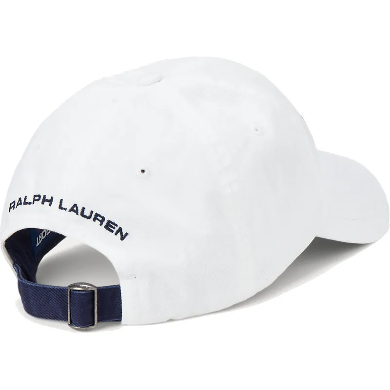 mutzen-gebogen-weiss-verstellbares-band-von-polo-ralph-lauren mutzen-gebogen-weiss-verstellbares-band-von-polo-ralph-lauren