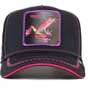 casquette-trucker-noire-grenouille-trippy-triiipppy-this-is-the-drip-the-farm-goorin-bros