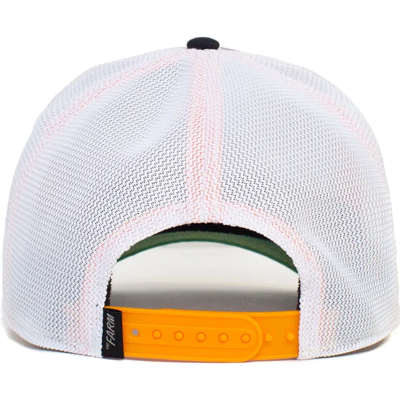trucker-cap-camouflage-violett-ente-odd-lil-strange-duck-the-farm-von-goorin-bros