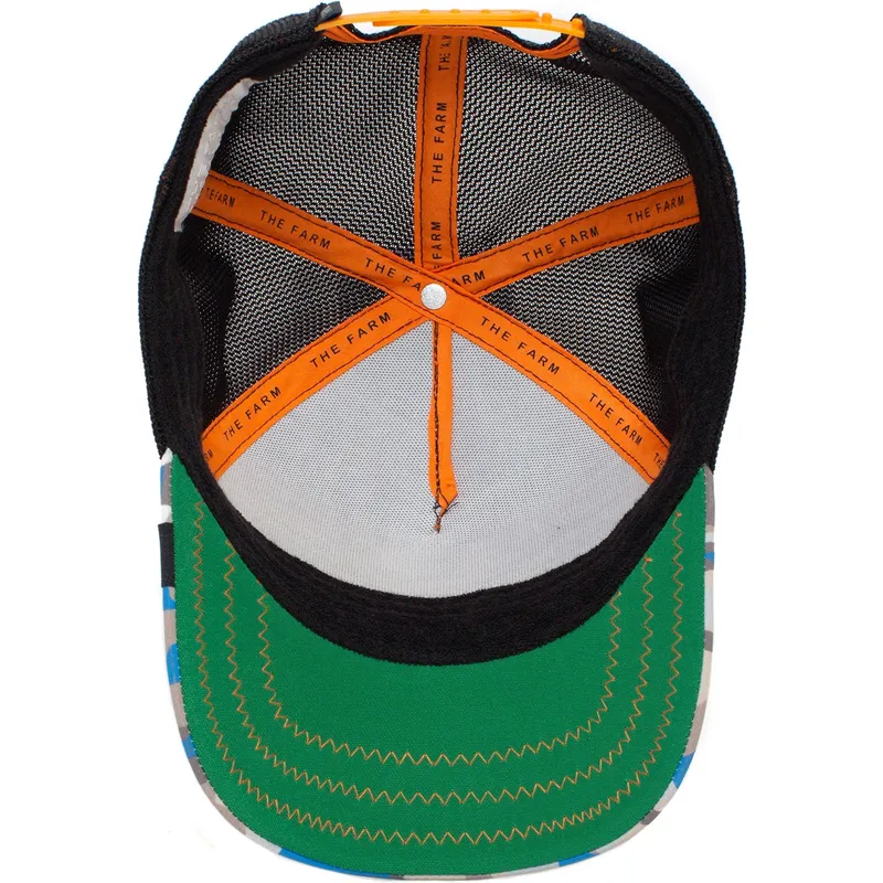 trucker-cap-camouflage-blau-fasan-lucky-luck-stays-down-the-farm-von-goorin-bros trucker-cap-camouflage-blau-fasan-lucky-luck-stays-down-the-farm-von-goorin-bros