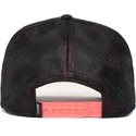 trucker-cap-schwarz-und-rot-panther-black-panther-dark-shines-the-farm-von-goorin-bros