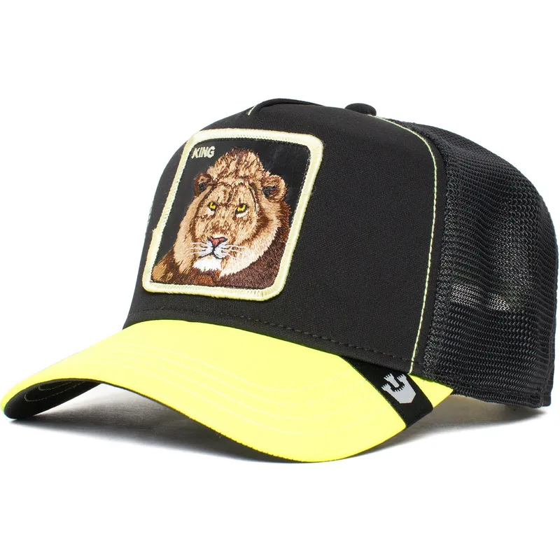 trucker-cap-schwarz-und-gelb-lowe-king-everything-the-light-touches-the-farm-von-goorin-bros