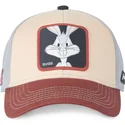 beige-marineblau-und-rote-gebogene-snapback-kappe-bugs-bunny-bu6-looney-tunes-von-capslab