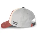 capslab-curved-brim-bugs-bunny-bu6-looney-tunes-beige-red-and-navy-blue-snapback-cap