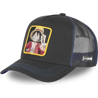 schwarze-trucker-cap-monkey-d-luffy-op2-luf1-one-piece-von-capslab