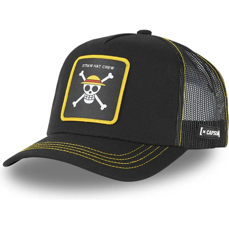schwarze-trucker-cap-straw-hat-pirates-one1-one-piece-von-capslab