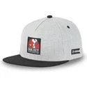 capslab-flat-brim-snoopy-far-out-naw3-peanuts-grey-and-black-snapback-cap