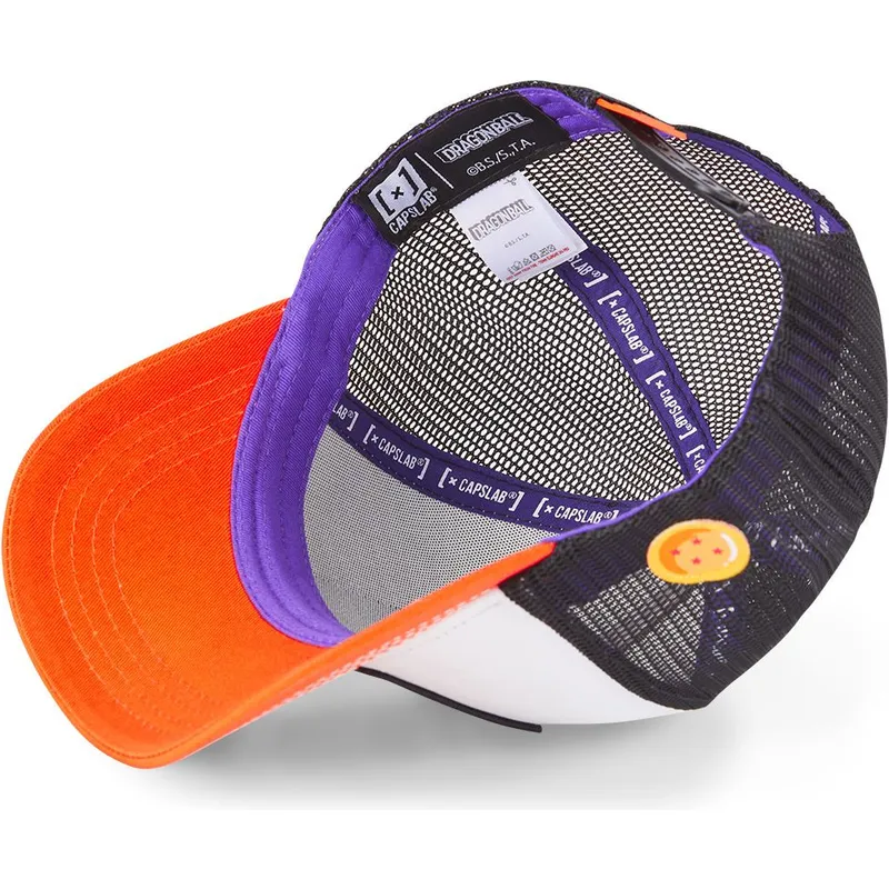 trucker-cap-weiss-schwarz-und-orange-son-goku-kind-db3-gok2-dragon-ball-von-capslab