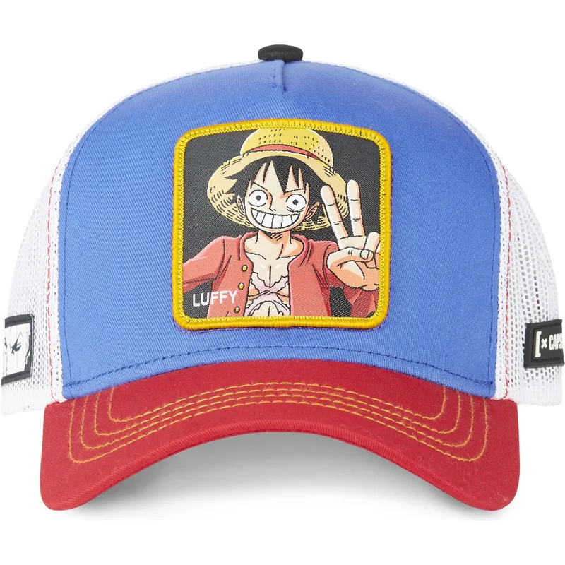 trucker-cap-blau-weiss-und-rot-monkey-d-luffy-op2-luf2-one-piece-von-capslab trucker-cap-blau-weiss-und-rot-monkey-d-luffy-op2-luf2-one-piece-von-capslab