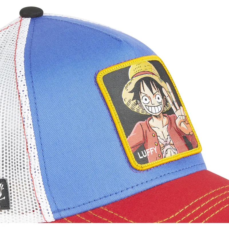 trucker-cap-blau-weiss-und-rot-monkey-d-luffy-op2-luf2-one-piece-von-capslab trucker-cap-blau-weiss-und-rot-monkey-d-luffy-op2-luf2-one-piece-von-capslab