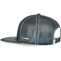 schwarze-und-blaue-trucker-flatcap-son-goku-super-saiyan-blue-sa1-dragon-ball-von-capslab