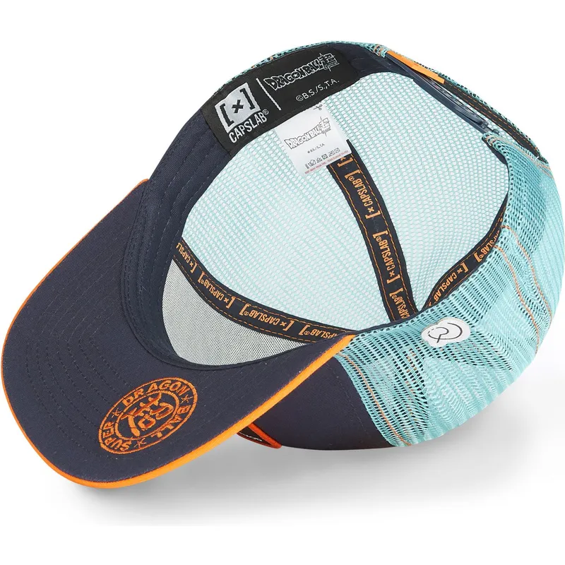 flache-trucker-kappe-marineblau-und-orange-son-goku-super-saiyan-blue-sa2-dragon-ball-von-capslab flache-trucker-kappe-marineblau-und-orange-son-goku-super-saiyan-blue-sa2-dragon-ball-von-capslab