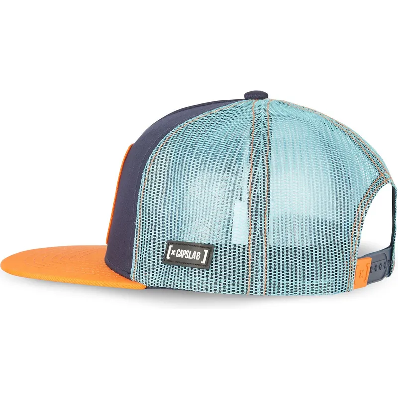 flache-trucker-kappe-marineblau-und-orange-son-goku-super-saiyan-blue-sa2-dragon-ball-von-capslab flache-trucker-kappe-marineblau-und-orange-son-goku-super-saiyan-blue-sa2-dragon-ball-von-capslab