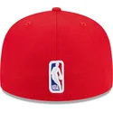 casquette-plate-rouge-ajustee-59fifty-draft-edition-2023-chicago-bulls-nba-new-era