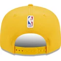 mutzen-flach-gelb-snapback-9fifty-draft-edition-2023-der-los-angeles-lakers-nba-von-new-era
