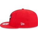 rote-flache-snapback-kappe-9fifty-draft-edition-2023-der-chicago-bulls-nba-von-new-era