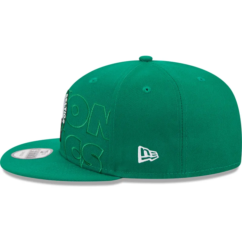 mutzen-flach-grun-snapback-9fifty-draft-edition-2023-der-boston-celtics-nba-von-new-era