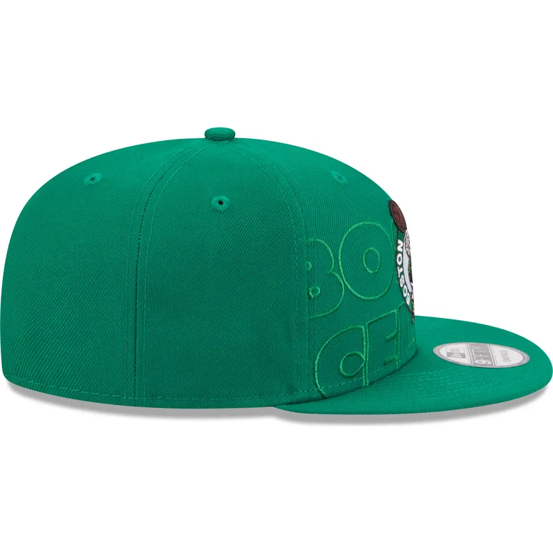 mutzen-flach-grun-snapback-9fifty-draft-edition-2023-der-boston-celtics-nba-von-new-era