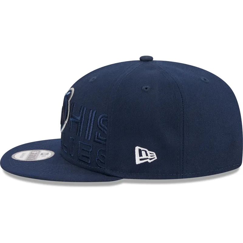 mutzen-flach-marineblau-snapback-9fifty-draft-edition-2023-der-memphis-grizzlies-nba-von-new-era