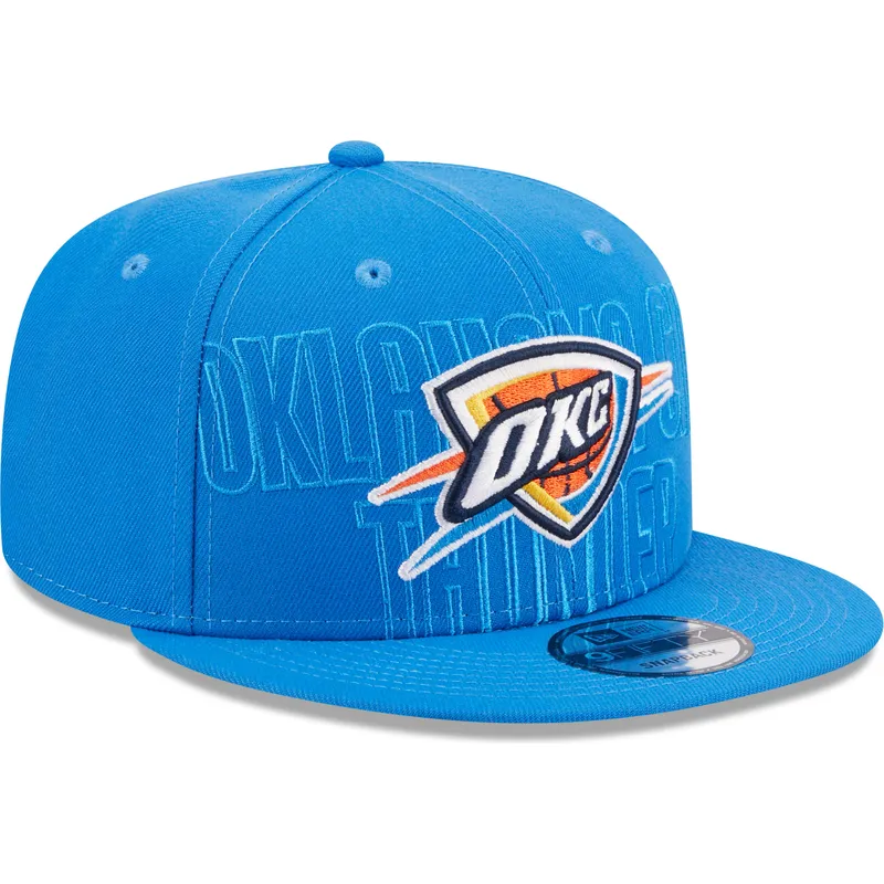 mutzen-flach-blau-snapback-9fifty-draft-edition-2023-der-oklahoma-city-thunder-nba-von-new-era