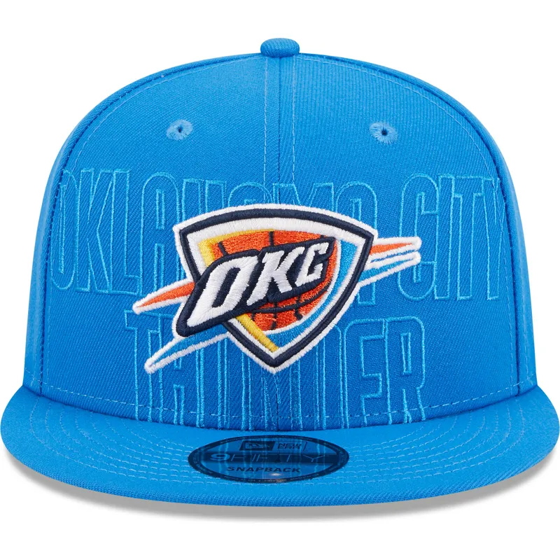 mutzen-flach-blau-snapback-9fifty-draft-edition-2023-der-oklahoma-city-thunder-nba-von-new-era
