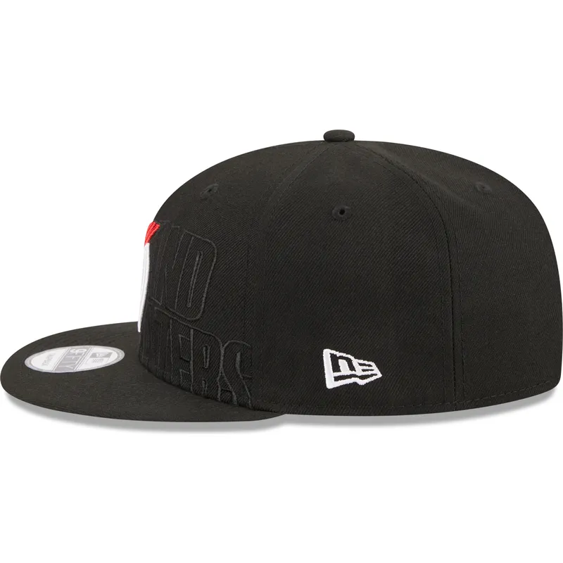 schwarze-flache-snapback-kappe-9fifty-draft-edition-2023-der-portland-trail-blazers-nba-von-new-era schwarze-flache-snapback-kappe-9fifty-draft-edition-2023-der-portland-trail-blazers-nba-von-new-era