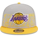 mutzen-flach-grau-snapback-9fifty-draft-edition-2023-der-los-angeles-lakers-nba-von-new-era