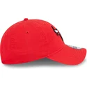 rote-verstellbare-gebogene-kappe-9twenty-draft-edition-2023-der-chicago-bulls-nba-von-new-era
