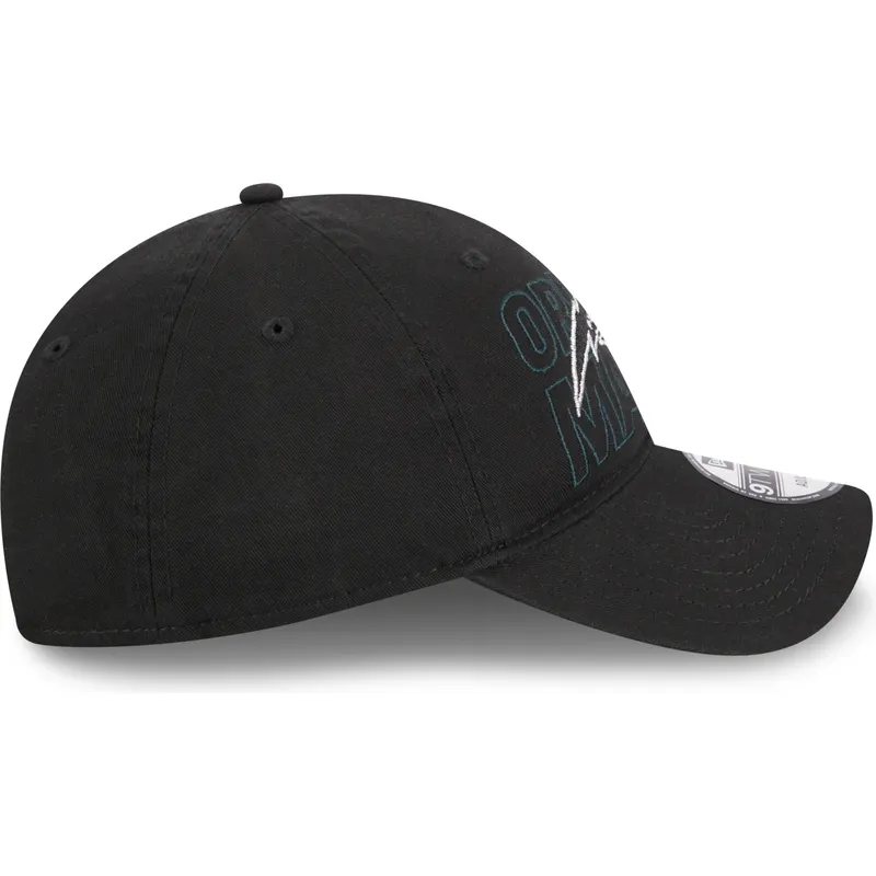 schwarze-verstellbare-gebogene-kappe-9twenty-draft-edition-2023-von-orlando-magic-nba-von-new-era